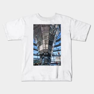 Reichstag Dome German Bundestag Berlin Germany Kids T-Shirt